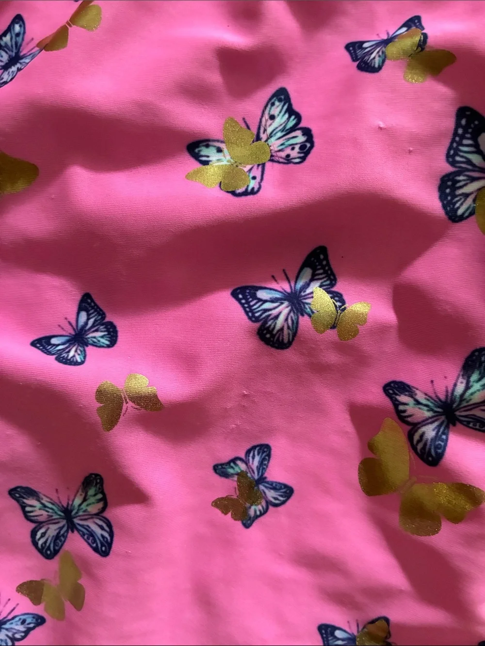 Girls One-Piece Butterfly Swimsuits